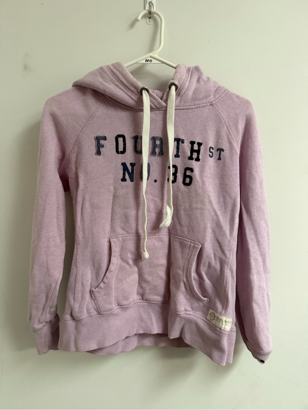 H&M Lavender Cowl Neck Hoodie Sweater